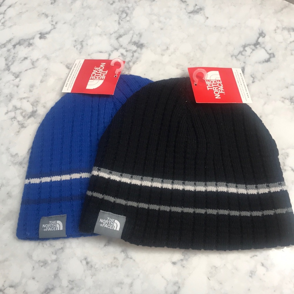 The North Face Youth Boys Beanie Hats. NWT.